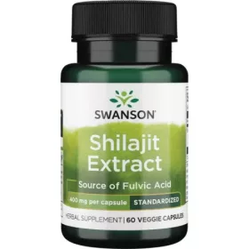 Swanson Shilajit extract 400 mg kapszula 60 db
