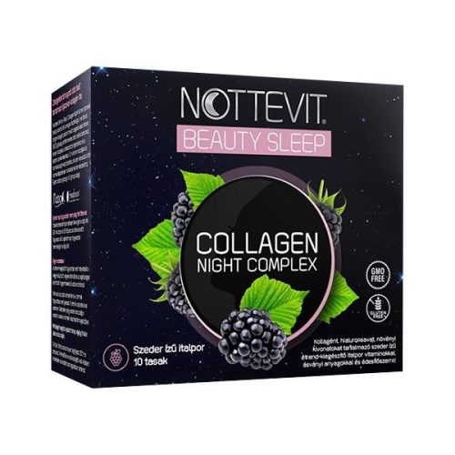 Nottevit Beauty Sleep Collagen Night Complex szeder ízű italpor 10 tasak