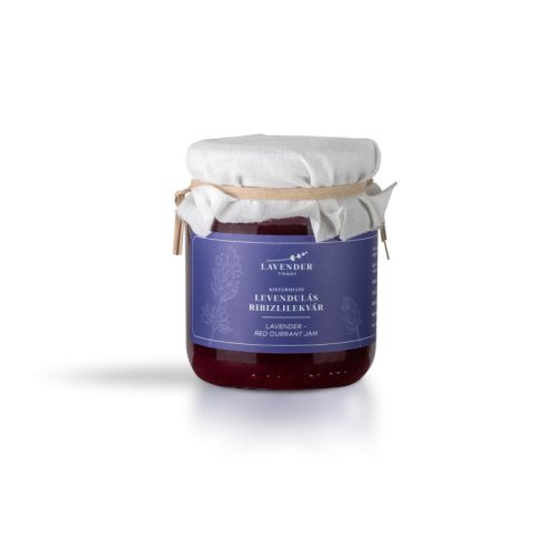 Lavender Tihany Levendulás Ribizli Lekvár 220 ml