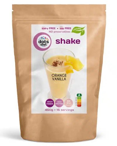 DotsDiet Diétás Narancsos - Vaníliás ízű shake 450g