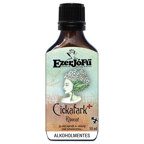 EzerJóFű Cickafark+ alkoholmentes kivonat 50 ml