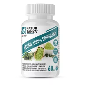   Natur Tanya Szerves Vegán Spirulina mikroalga tabletta 60 db