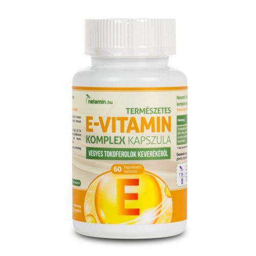 Netamin Természetes E-vitamin komplex kapszula 60 db