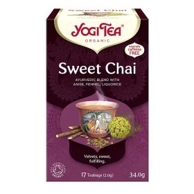 Yogi bio Édes Chai tea 17 x 2g