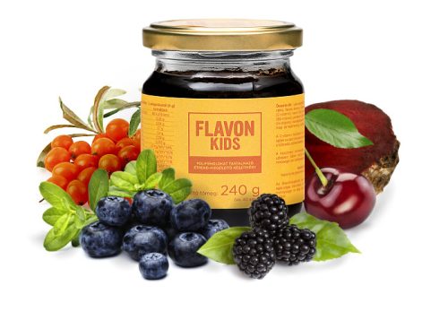 Flavon Kids polifenolokat tartalmazó étrend-kiegészítő gyerekeknek 240 g