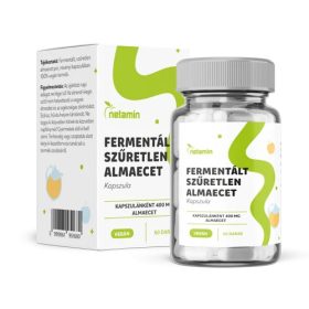   Netamin Fermentált Szűretlen Almaecet 400 mg kapszula 60 db