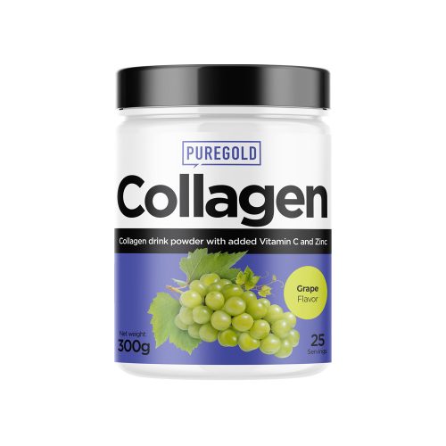 Pure Gold Collagen marha kollagén italpor - szőlős 300g