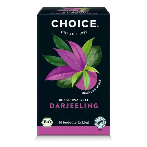 Bio Choice Darjeeling fekete tea 20 filter 40 g