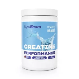   GymBeam Creatine monohydrate+ kreatin taurinnal és B6-vitaminnal 400 g - ízesítetlen