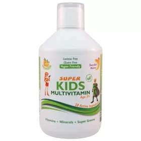 Swedish Nutra Super Kids multivitamin folyadék 500 ml