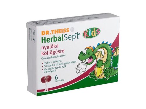 Dr. Theiss HerbalSept nyalóka köhögésre 6 db