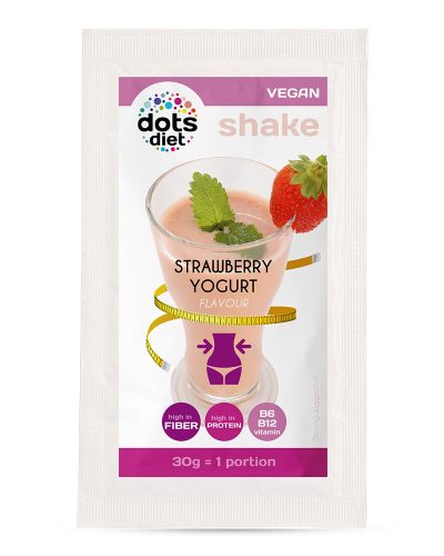 DotsDiet Diétás Epres-Joghurtos ízű shake 30g
