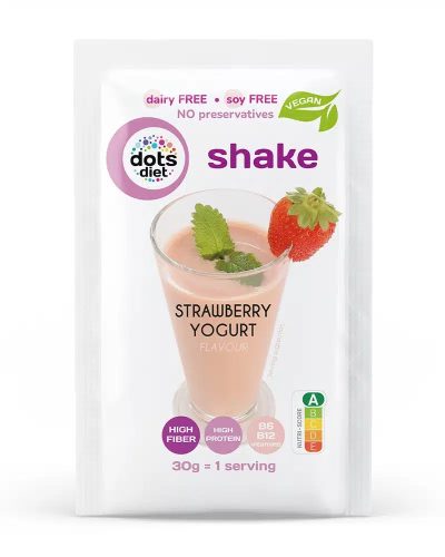 DotsDiet Diétás Epres-Joghurtos ízű shake 30g