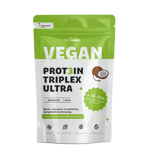 Vegan Prot3in Triplex fehérje shake 540 g - kókusz