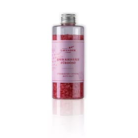 Lavender Tihany Eper Kristály Fürdősó 300 g