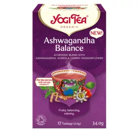 Yogi bio Ashwagandha egyensúly tea 17 x 2g