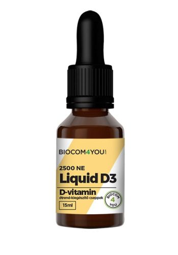 Biocom Liquid D3 D-vitamin csepp 2500NE