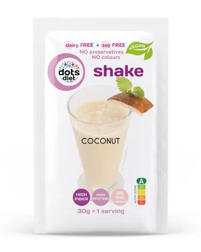 DotsDiet Diétás Kókuszos ízű shake 30g