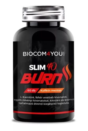 Biocom Slim 40 Burn kapszula 60 db 