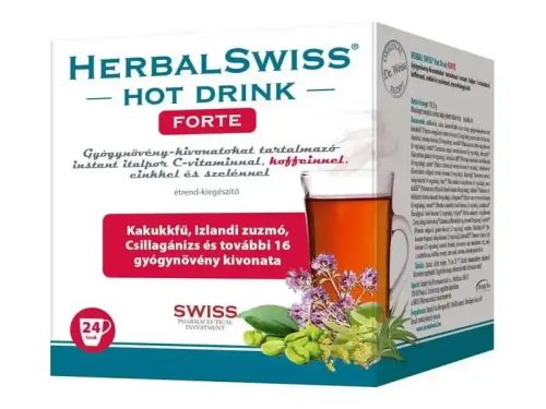 Herbal Swiss Hot drink Forte gyógynövényes forró italpor 24 db