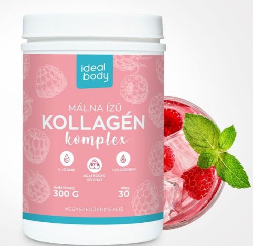 IdealBody málnás kollagén komplex italpor, 300 g