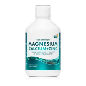   Swedish Nutra CAL-MAG folyékony Kálcium, Magnézium, Cink, D3, C-vitamin 500 ml