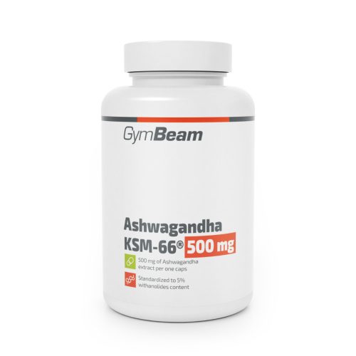 GymBeam Ashwagandha KSM-66 500 mg kapszula 90 db