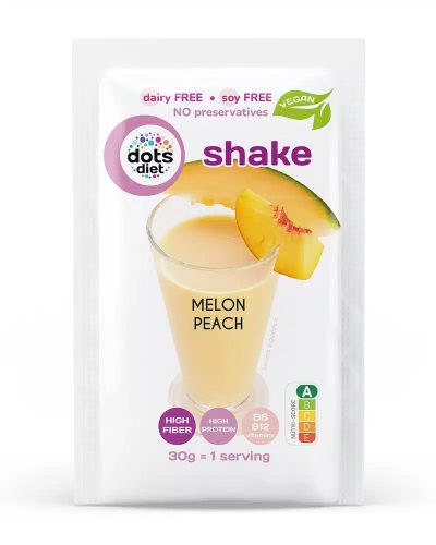 DotsDiet Diétás Sárgadinnyés-Barackos ízű shake 30g