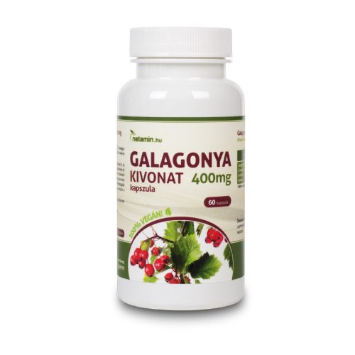 Netamin Galagonya-kivonat kapszula 400 mg 60 db