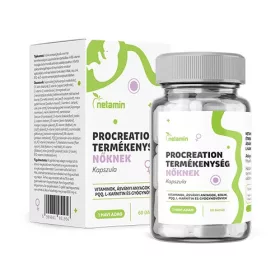 Netamin ProCreation Termékenység Nőknek kapszula  60 db
