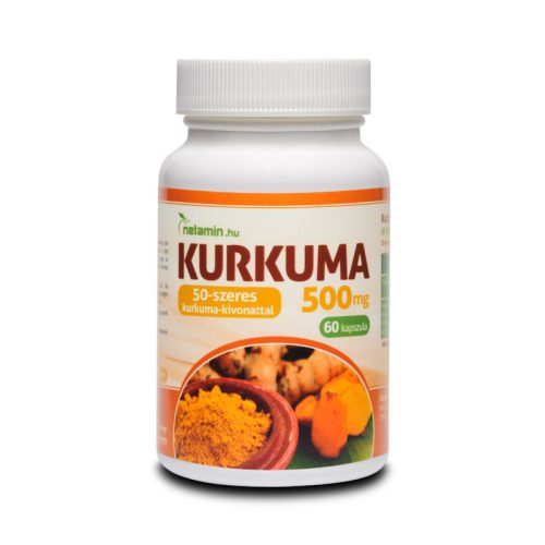 Netamin Kurkuma 500 mg kapszula 60 db