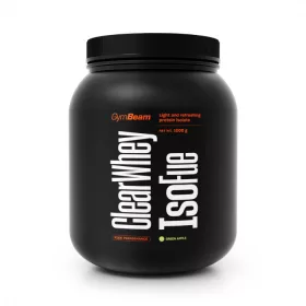   GymBeam Clear Whey IsoFue fehérjeizolátum 500 g - zöldalma
