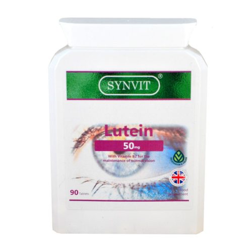 Synvit Lutein tabletta 50 mg, 90 db