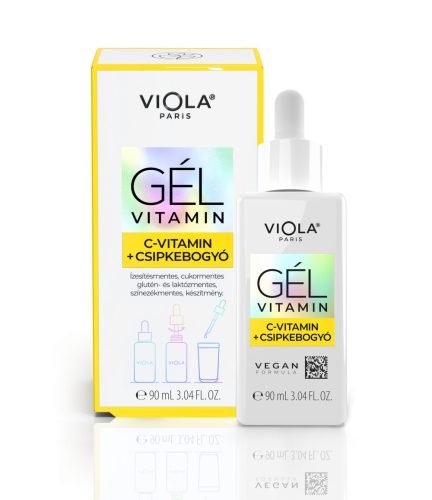 Viola Paris Gélvitamin C-vitamin + csipkebogyó 90 ml