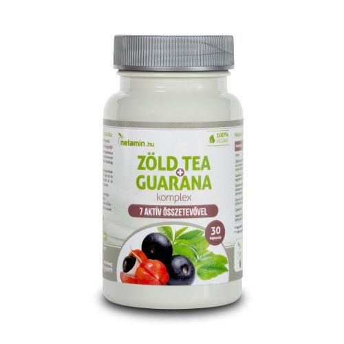 Netamin Zöld tea + Guarana komplex kapszula 30 db