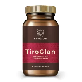   Myrobalan TiroGlan pajzsmirigy-alulműködés elleni növényi komplex 60 db