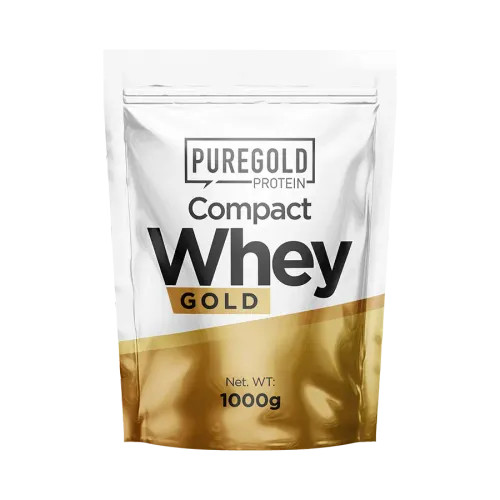 PureGold Compact Whey Gold fehérjepor - 1000 g - almáspite