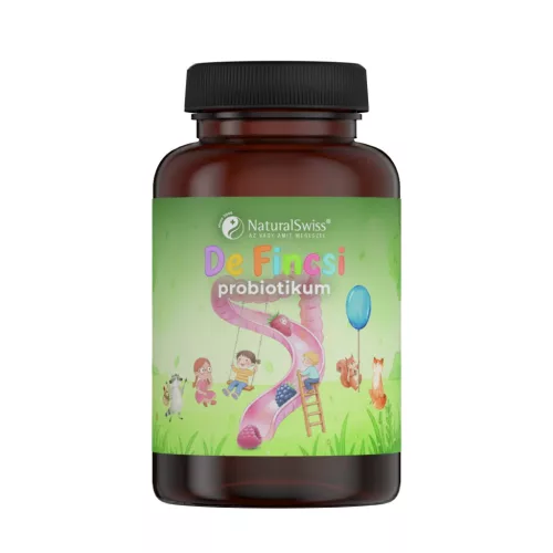 NaturalSwiss De Fincsi probiotikum gumicukor 90 db