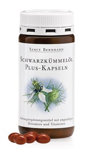 Sanct Bernhard feketekömény-plus kapszula 180 db