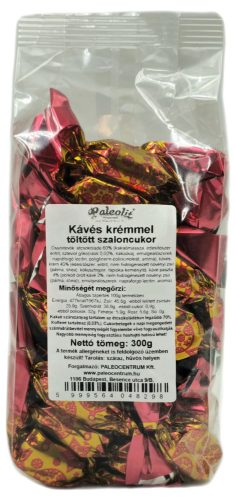 Paleolit kávés krémmel töltött szaloncukor 300 g