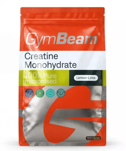 GymBeam 100% kreatin-monohidrát 1000 g - citrom-lime