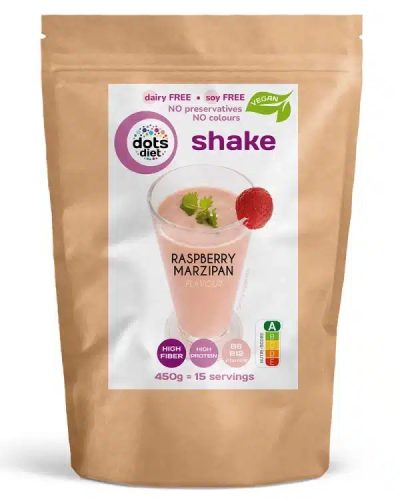 DotsDiet Diétás Málnás-marcipános ízű shake 450g