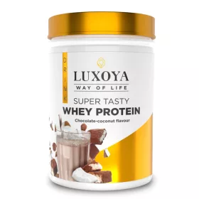   Luxoya Whey Protein tejsavó fehérje PET Csokoládé-Kókusz 450 g