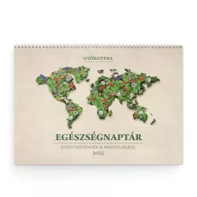 Györgytea egészségnaptár falinaptár 2026
