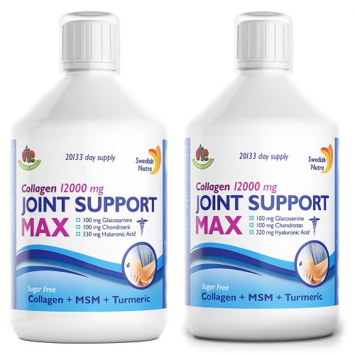 Swedish Nutra Joint Support Max ízületvédő kollagén ital 2×500 ml