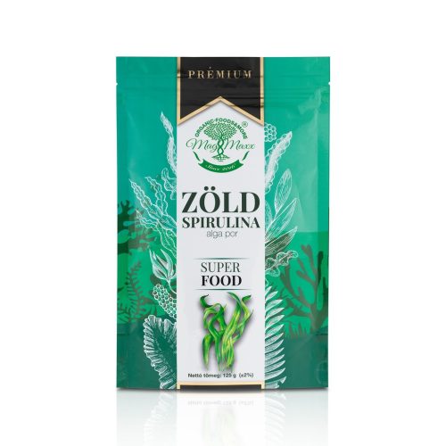 MagMaxx Zöld Spirulina prémium alga 125g