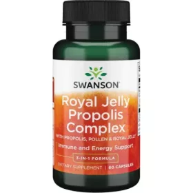 Swanson Royal Jelly Propolis Complex 60 kapszula 