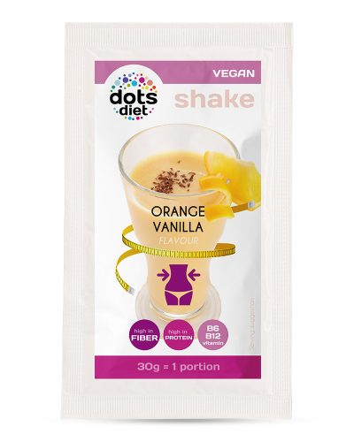 DotsDiet Diétás Narancsos - Vaníliás ízű shake 30g