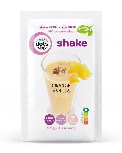 DotsDiet Diétás Narancsos - Vaníliás ízű shake 30g 