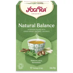   Yogi bio Természetes egyensúly tea shiitake gombával 17 x 2g